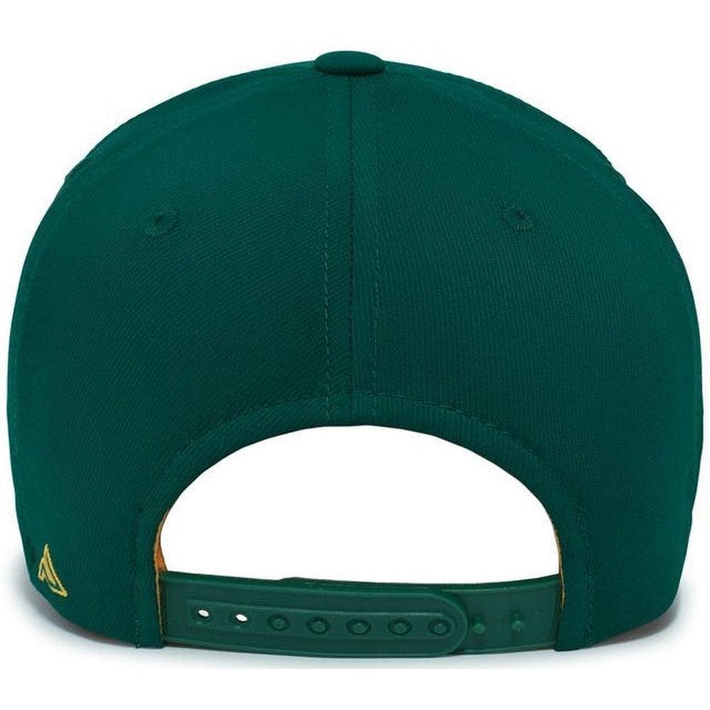 no-logo Pacific Headwear Coolcore Sideline Snapback Cap-Caps-Pacific Headwear-Thread Logic