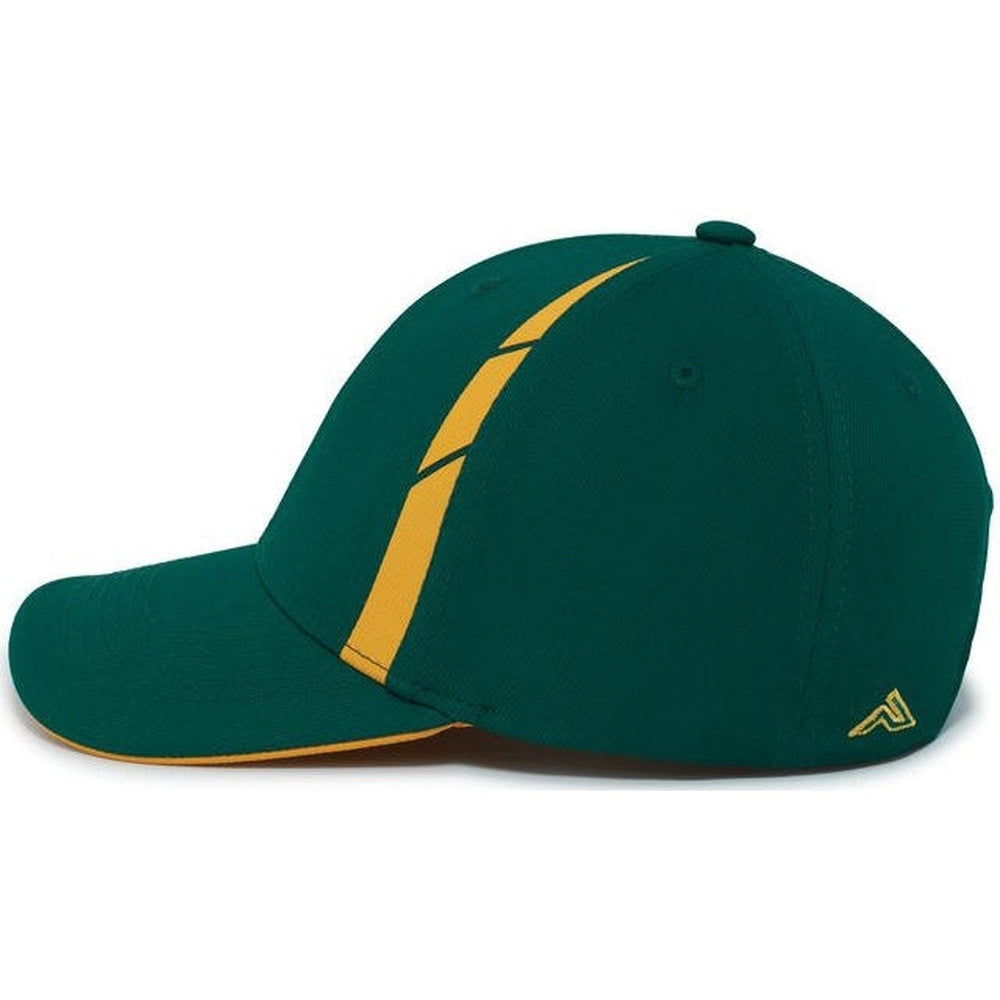 no-logo Pacific Headwear Coolcore Sideline Snapback Cap-Caps-Pacific Headwear-Thread Logic