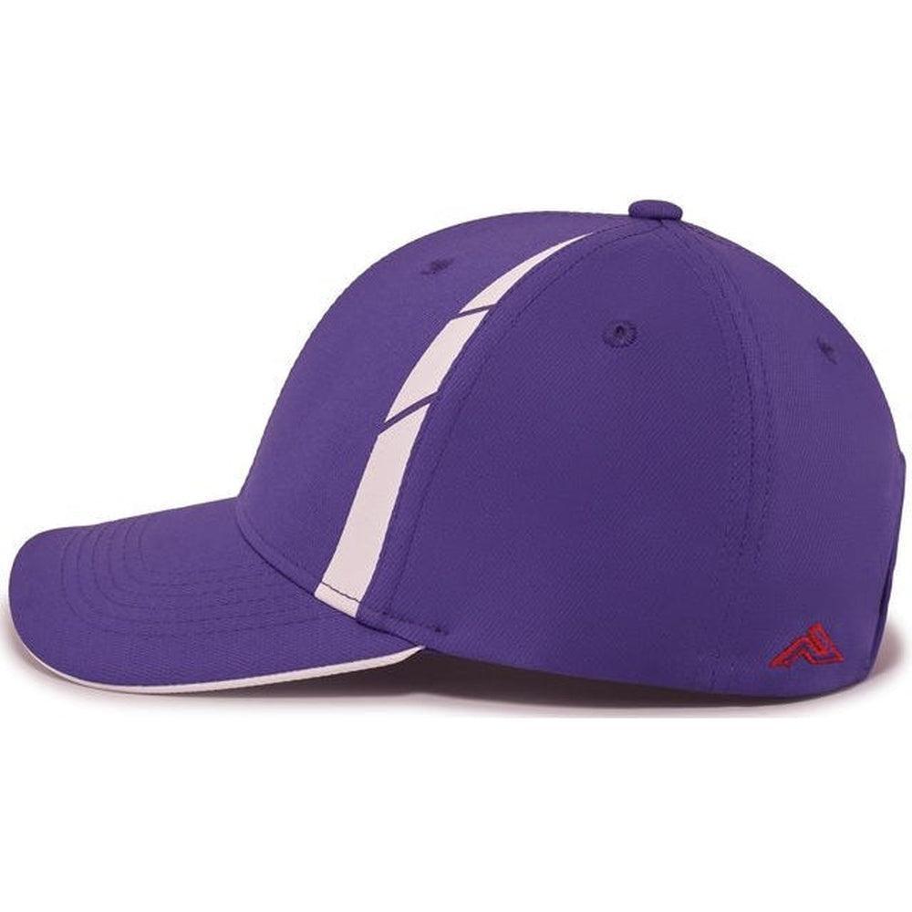 no-logo Pacific Headwear Coolcore Sideline Snapback Cap-Caps-Pacific Headwear-Thread Logic