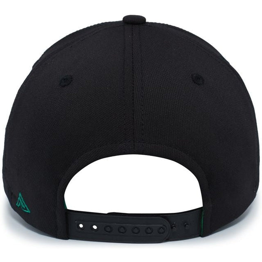 no-logo Pacific Headwear Coolcore Sideline Snapback Cap-Caps-Pacific Headwear-Thread Logic