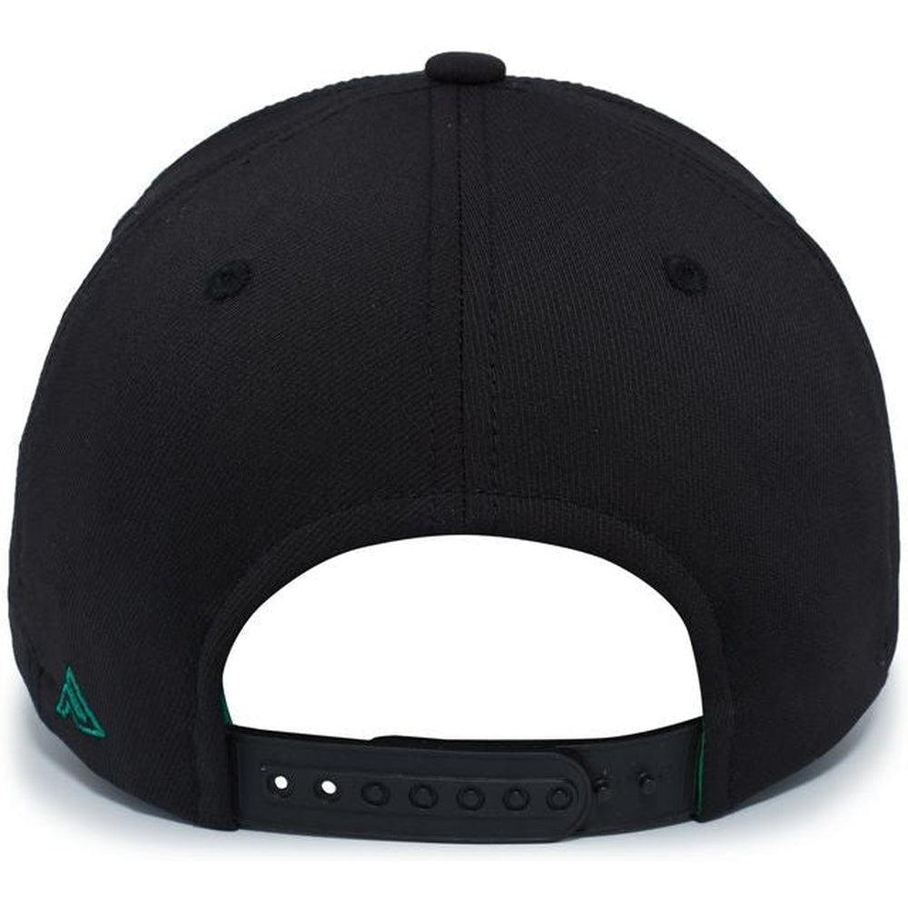 no-logo Pacific Headwear Coolcore Sideline Snapback Cap-Caps-Pacific Headwear-Thread Logic