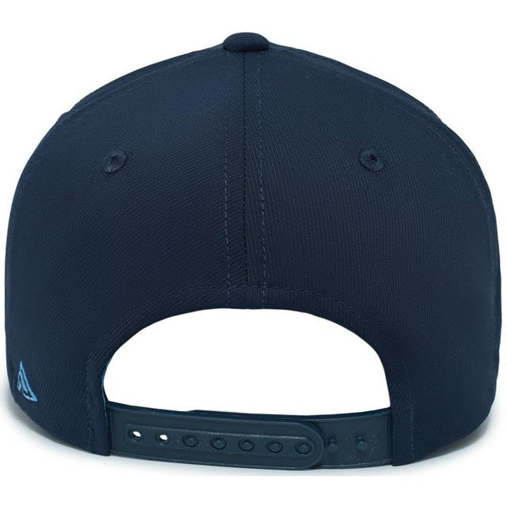 no-logo Pacific Headwear Coolcore Sideline Snapback Cap-Caps-Pacific Headwear-Thread Logic