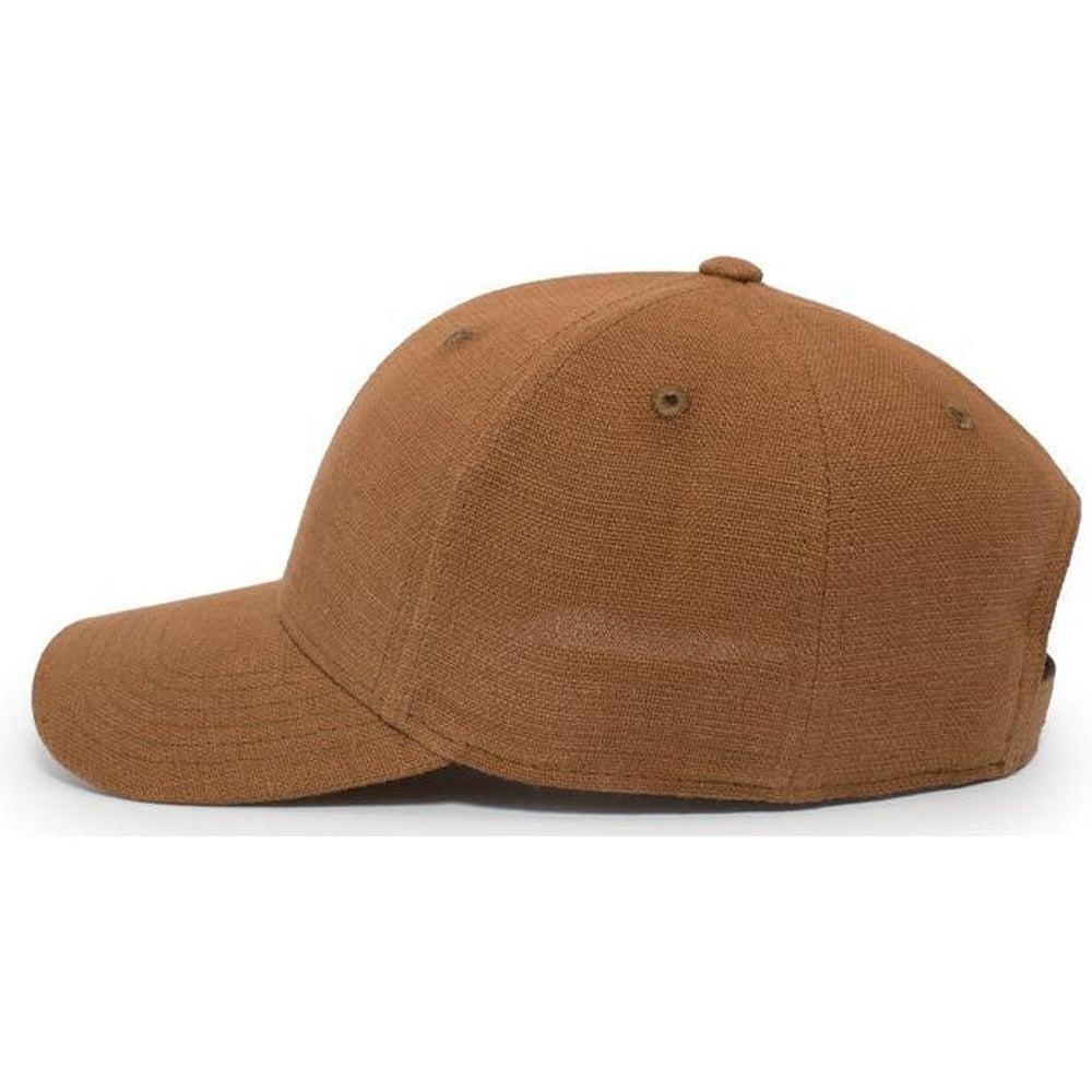 no-logo Pacific Headwear Hemp Dad Cap-Caps-Pacific Headwear-Thread Logic