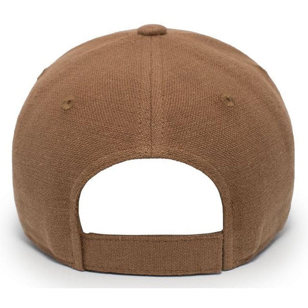 no-logo Pacific Headwear Hemp Dad Cap-Caps-Pacific Headwear-Thread Logic