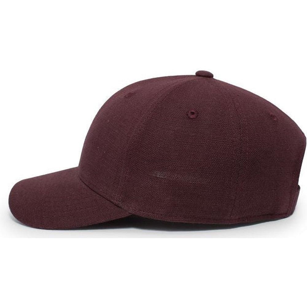 no-logo Pacific Headwear Hemp Dad Cap-Caps-Pacific Headwear-Thread Logic