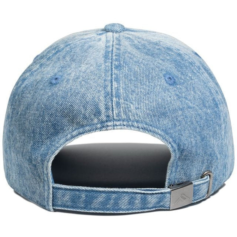 no-logo Pacific Headwear Hybrid Denim Dad Cap-Caps-Pacific Headwear-Thread Logic