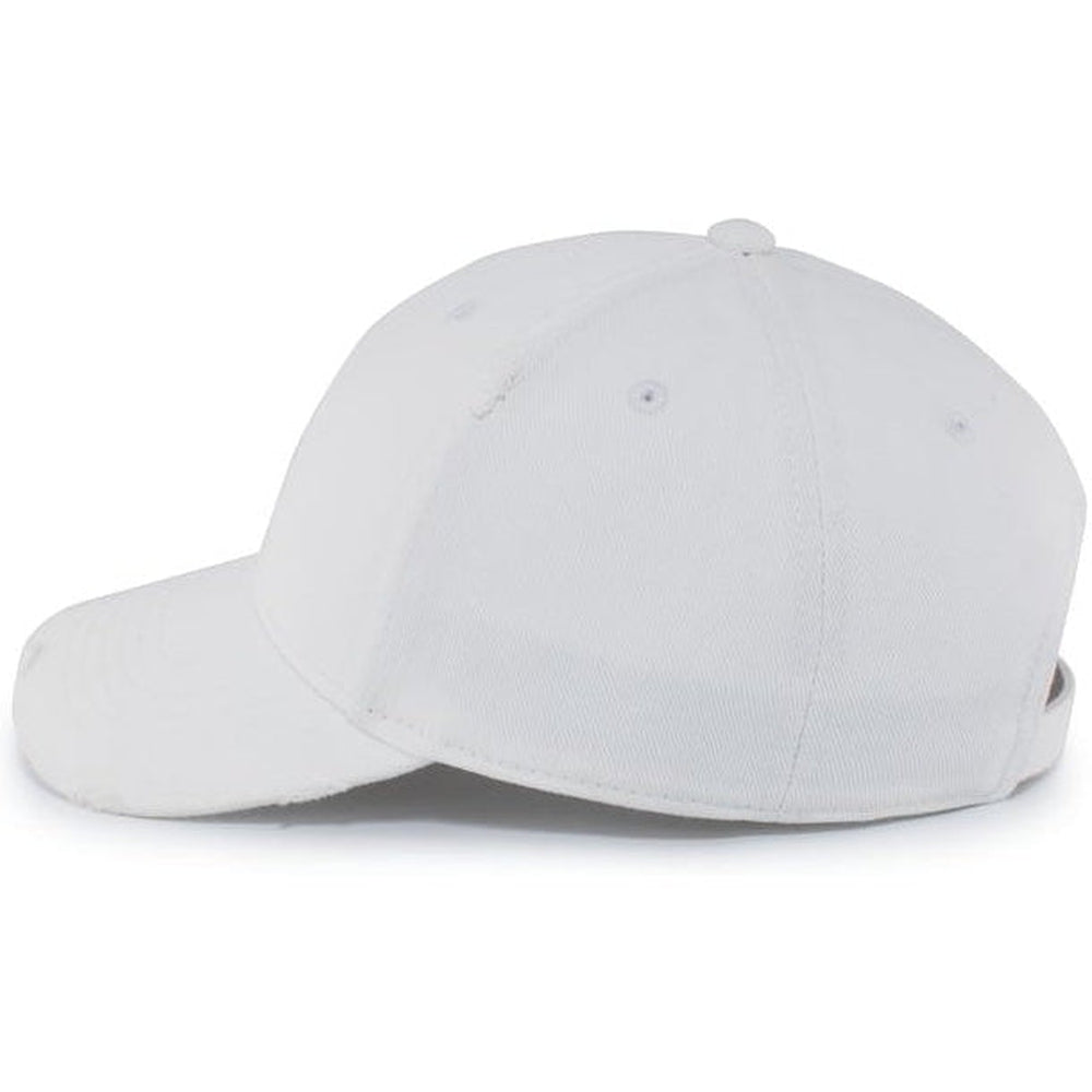 no-logo Pacific Headwear Hybrid Denim Dad Cap-Caps-Pacific Headwear-Thread Logic
