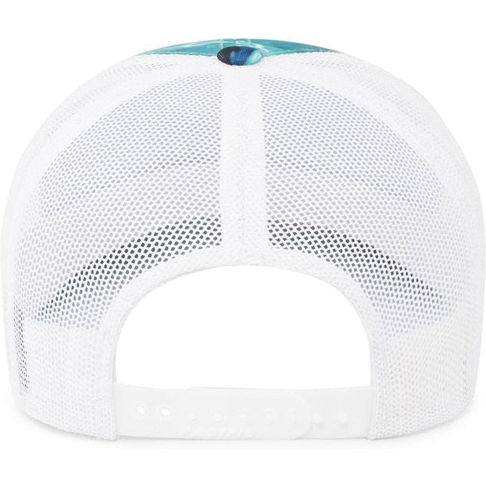 no-logo Pacific Headwear Mossy Oak Trucker Snapback-Caps-Pacific Headwear-Thread Logic