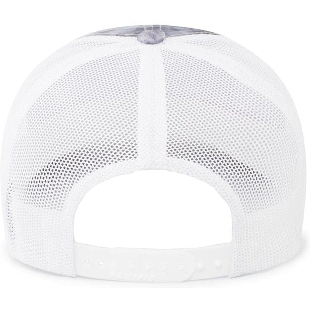 no-logo Pacific Headwear Mossy Oak Trucker Snapback-Caps-Pacific Headwear-Thread Logic