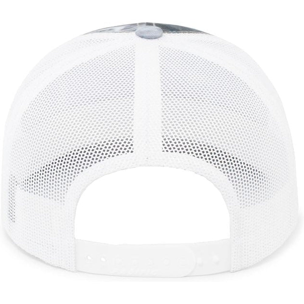 no-logo Pacific Headwear Mossy Oak Trucker Snapback-Caps-Pacific Headwear-Thread Logic