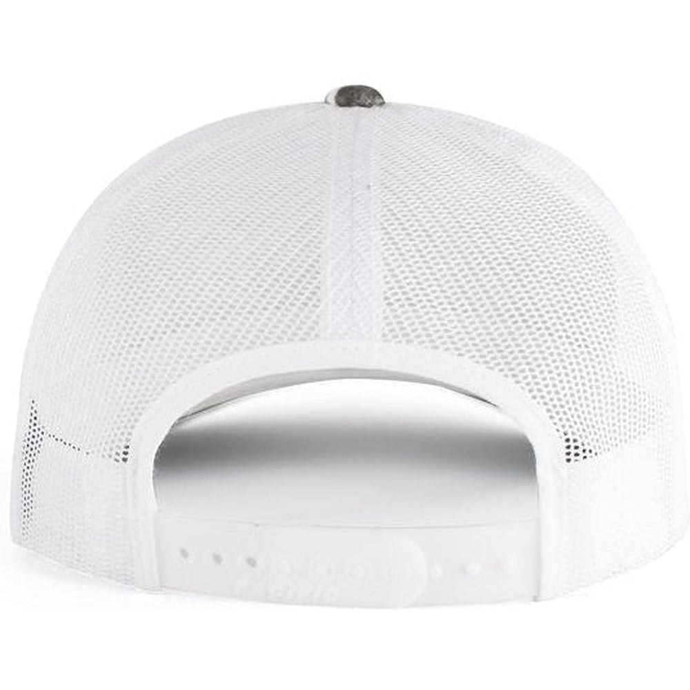 no-logo Pacific Headwear Mossy Oak Trucker Snapback-Caps-Pacific Headwear-Thread Logic