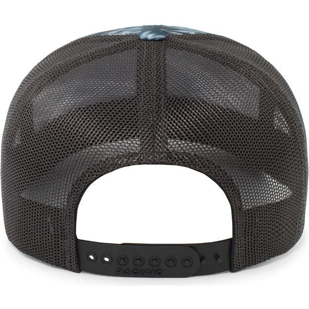 no-logo Pacific Headwear Mossy Oak Trucker Snapback-Caps-Pacific Headwear-Thread Logic