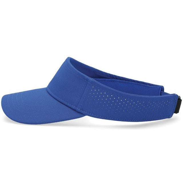 no-logo Pacific Headwear Perforated Coolcore Visor-Caps-Pacific Headwear-Thread Logic