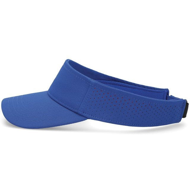 no-logo Pacific Headwear Perforated Coolcore Visor-Caps-Pacific Headwear-Thread Logic
