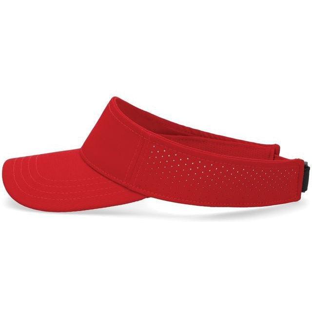 no-logo Pacific Headwear Perforated Coolcore Visor-Caps-Pacific Headwear-Thread Logic