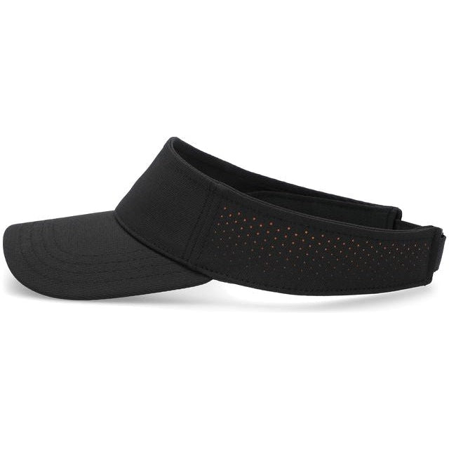no-logo Pacific Headwear Perforated Coolcore Visor-Caps-Pacific Headwear-Thread Logic