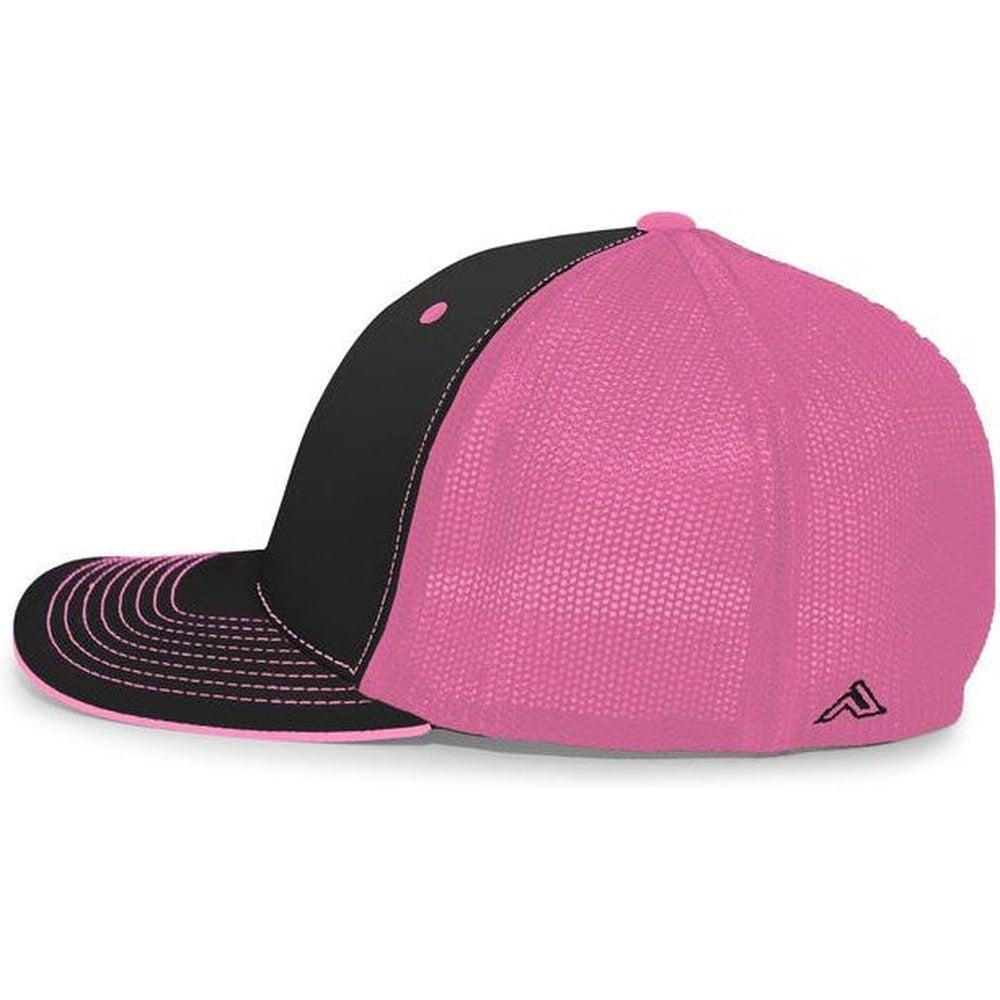 no-logo Pacific Headwear Trucker Flexfit Cap-Caps-Pacific Headwear-Thread Logic