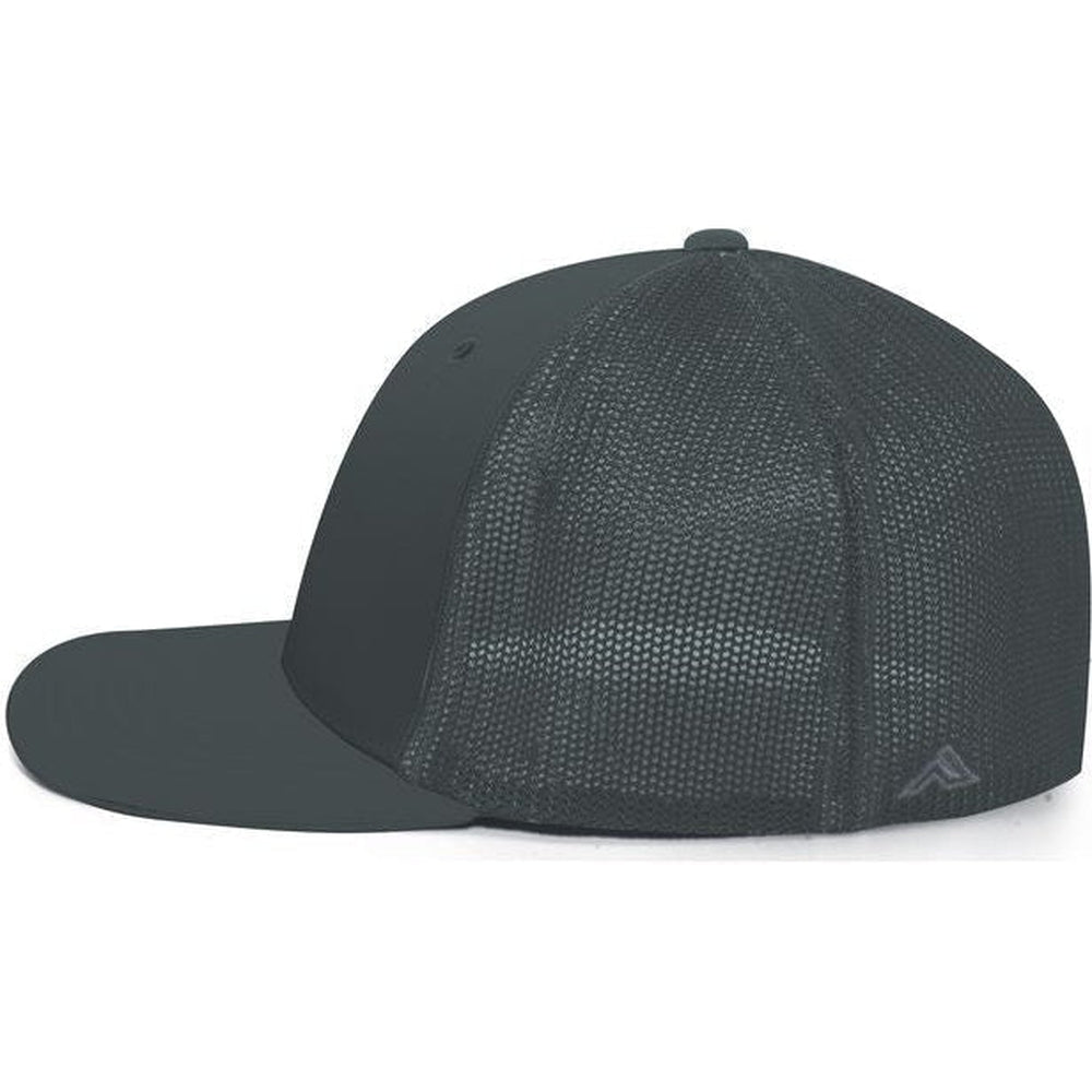 no-logo Pacific Headwear Trucker Flexfit Cap-Caps-Pacific Headwear-Thread Logic