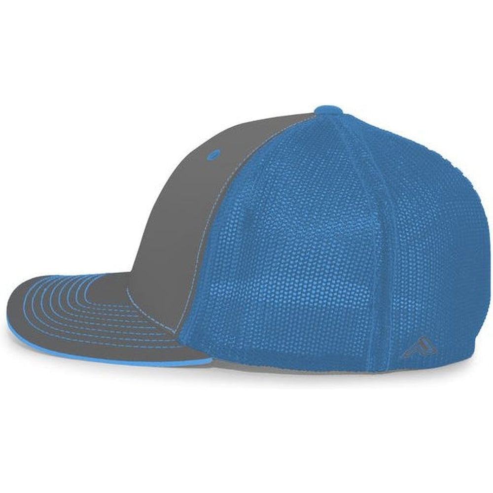 no-logo Pacific Headwear Trucker Flexfit Cap-Caps-Pacific Headwear-Thread Logic