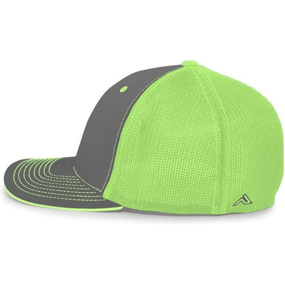 no-logo Pacific Headwear Trucker Flexfit Cap-Caps-Pacific Headwear-Thread Logic