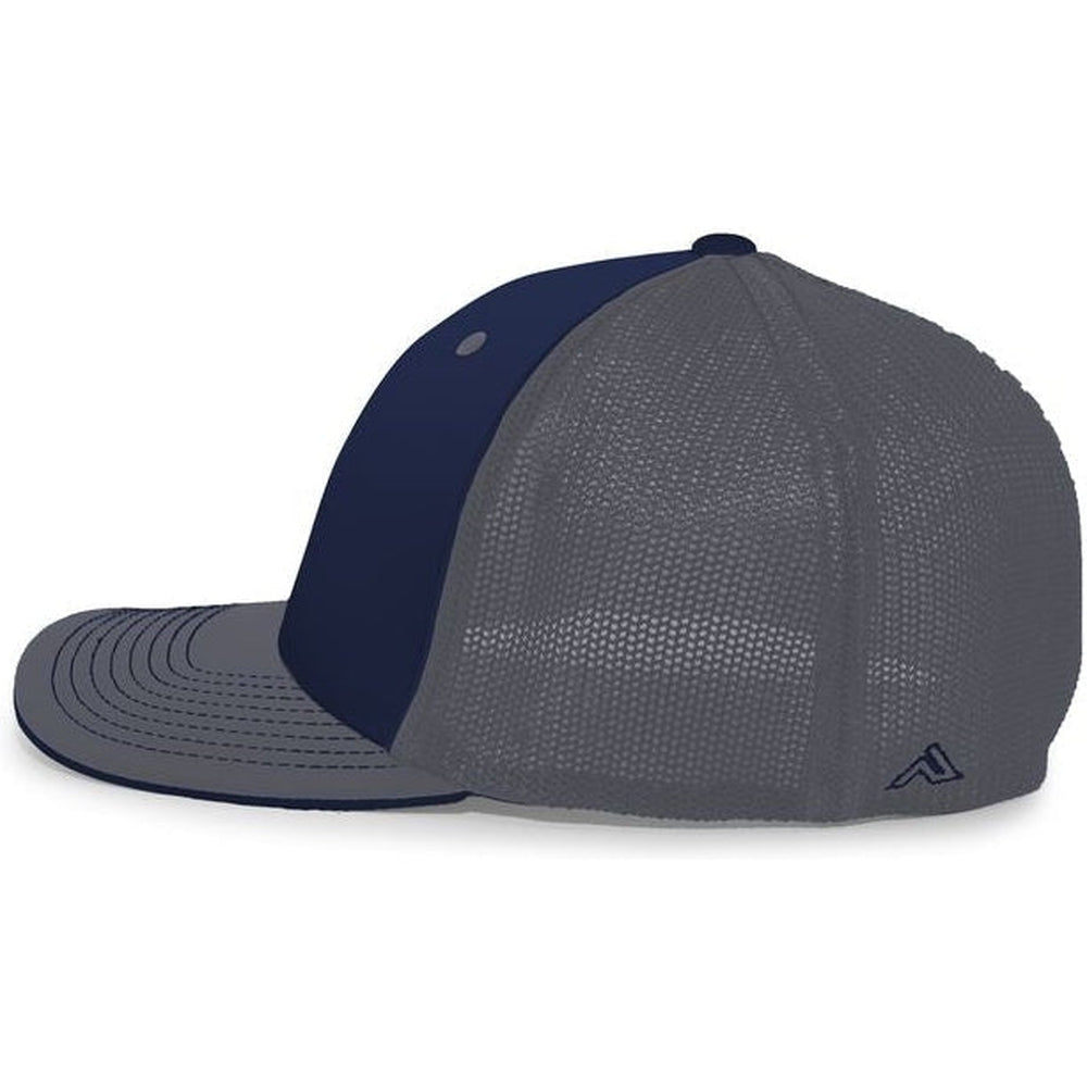 no-logo Pacific Headwear Trucker Flexfit Cap-Caps-Pacific Headwear-Thread Logic