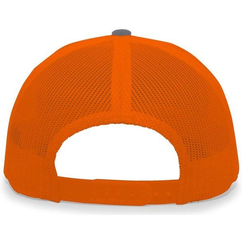 no-logo Pacific Headwear Trucker Snapback Cap-Caps-Pacific Headwear-Thread Logic