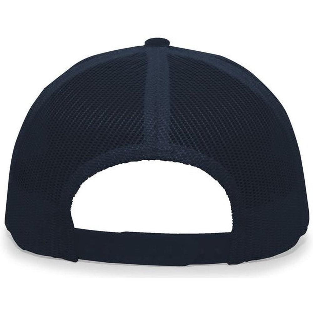 no-logo Pacific Headwear Trucker Snapback Cap-Caps-Pacific Headwear-Thread Logic