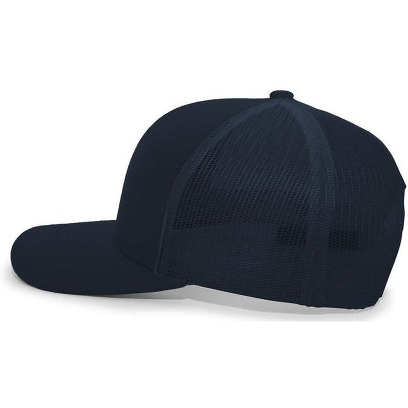 no-logo Pacific Headwear Trucker Snapback Cap-Caps-Pacific Headwear-Thread Logic 