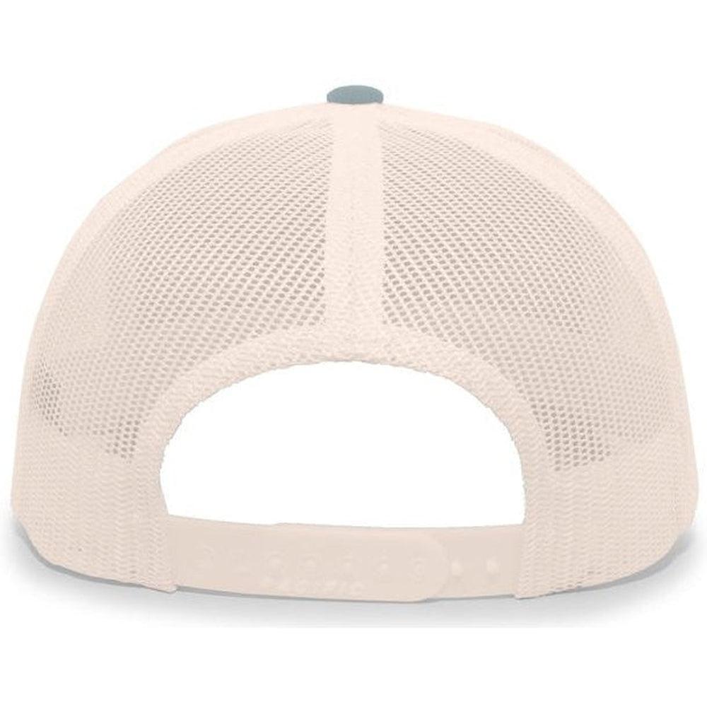 no-logo Pacific Headwear Trucker Snapback Cap-Caps-Pacific Headwear-Thread Logic