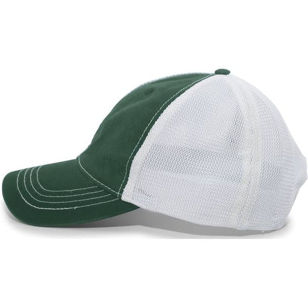 no-logo Pacific Headwear Vintage Trucker Snapback Cap-Caps-Pacific Headwear-Thread Logic