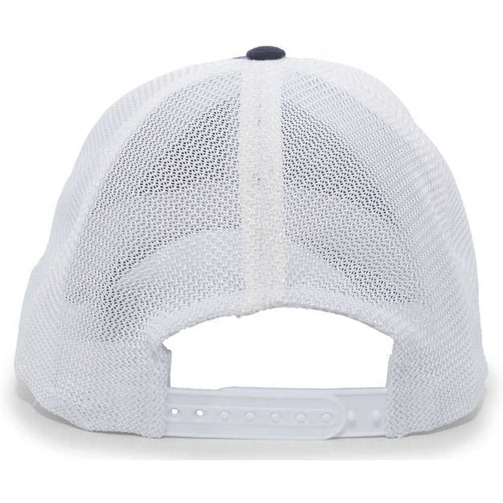 no-logo Pacific Headwear Vintage Trucker Snapback Cap-Caps-Pacific Headwear-Thread Logic