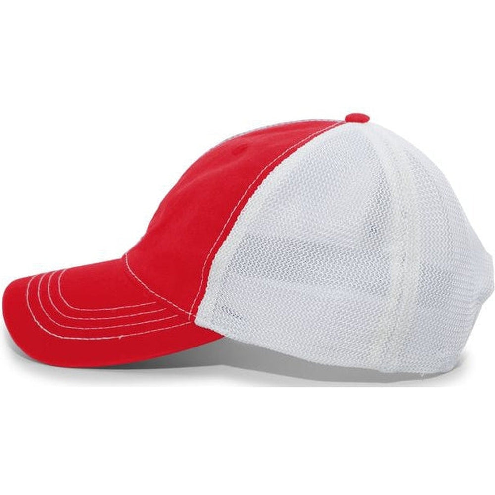 no-logo Pacific Headwear Vintage Trucker Snapback Cap-Caps-Pacific Headwear-Thread Logic