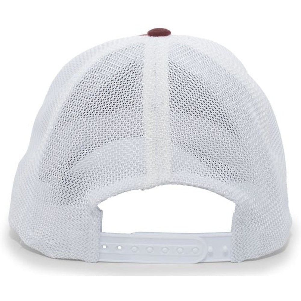 no-logo Pacific Headwear Vintage Trucker Snapback Cap-Caps-Pacific Headwear-Thread Logic