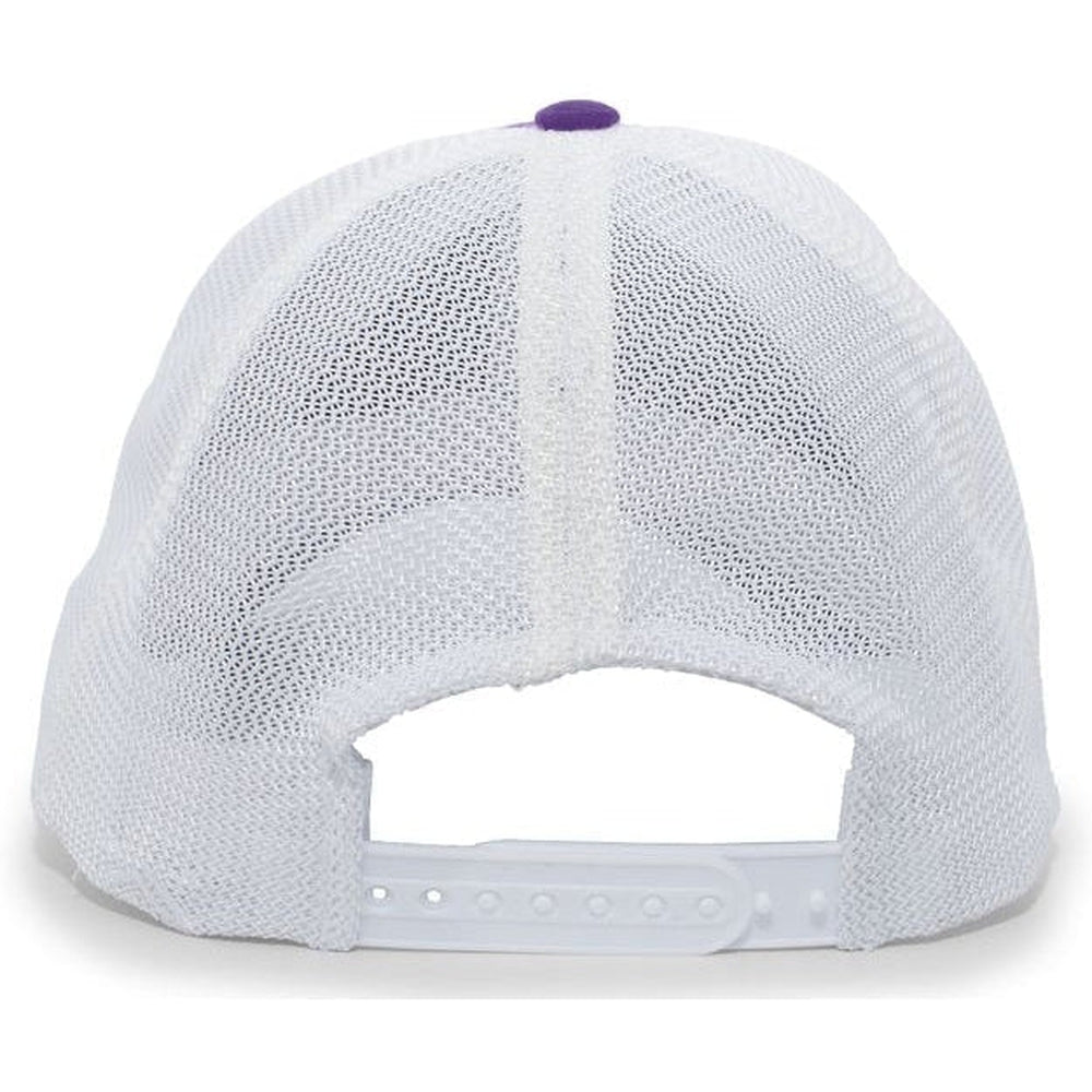 no-logo Pacific Headwear Vintage Trucker Snapback Cap-Caps-Pacific Headwear-Thread Logic