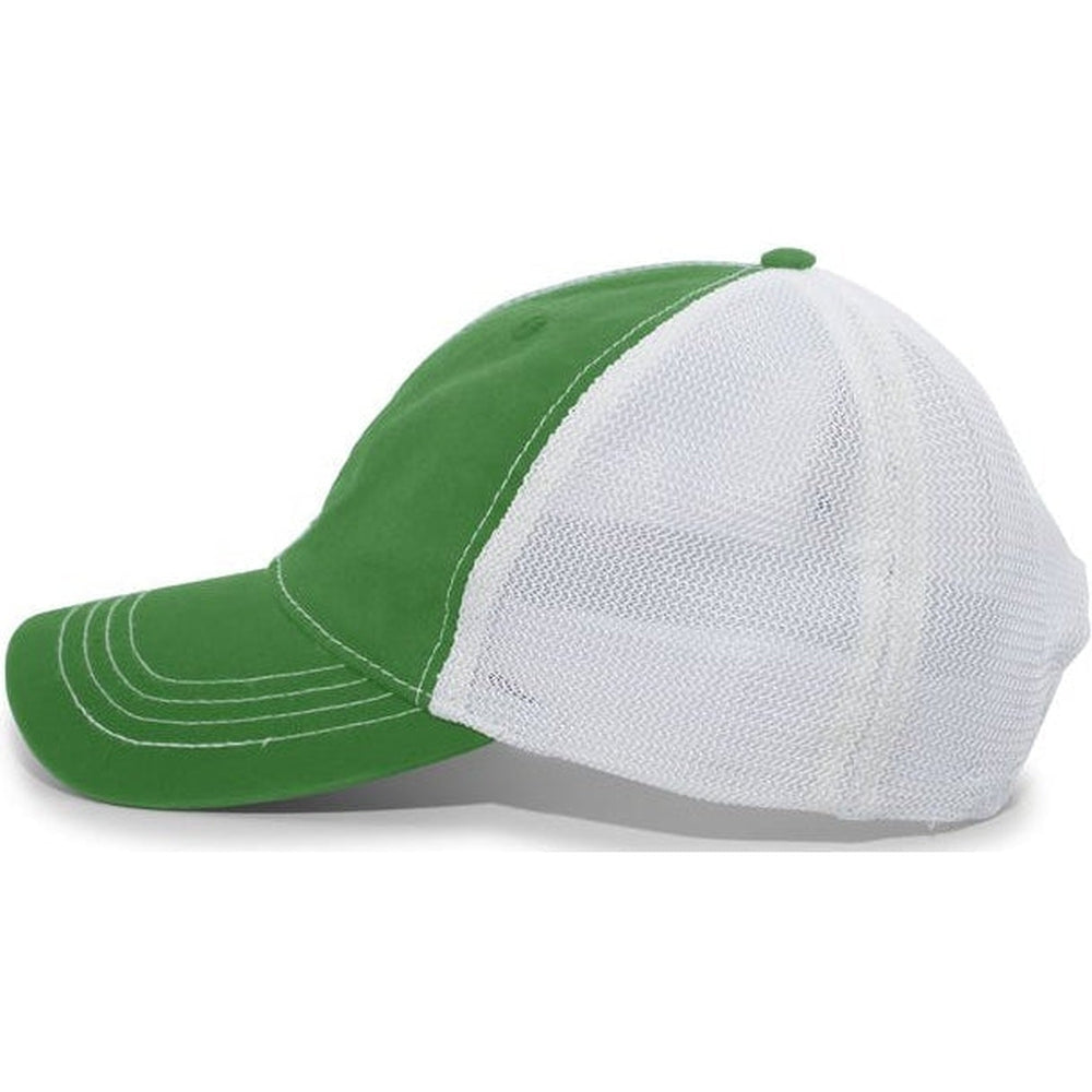 no-logo Pacific Headwear Vintage Trucker Snapback Cap-Caps-Pacific Headwear-Thread Logic