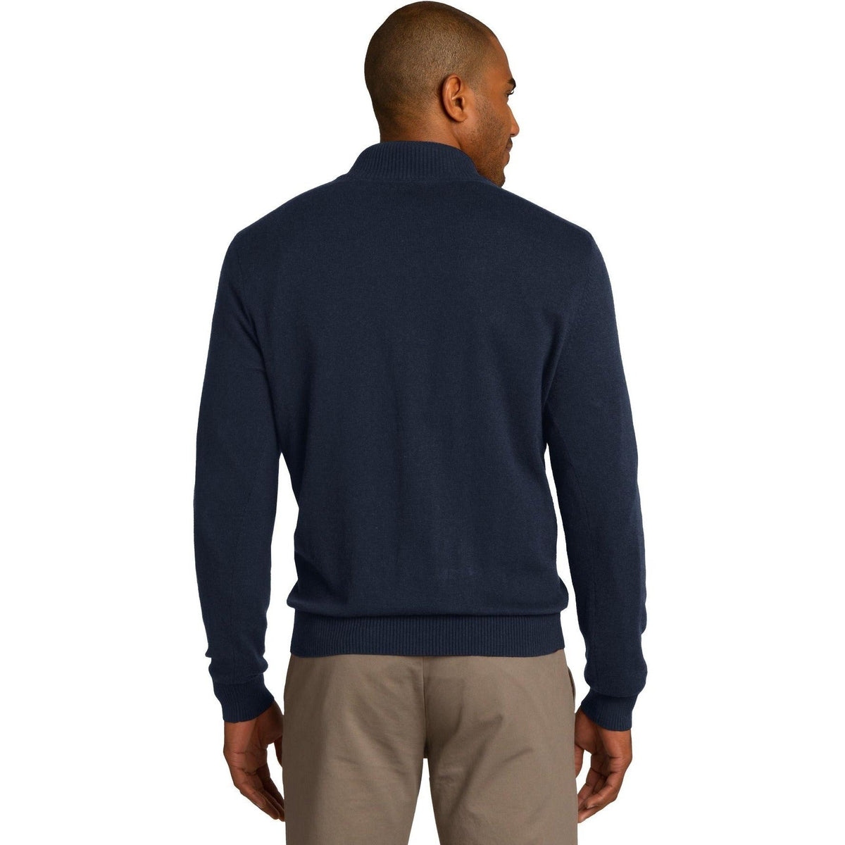 no-logo Port Authority 1/2-Zip Sweater-Sweaters-Port Authority-Thread Logic