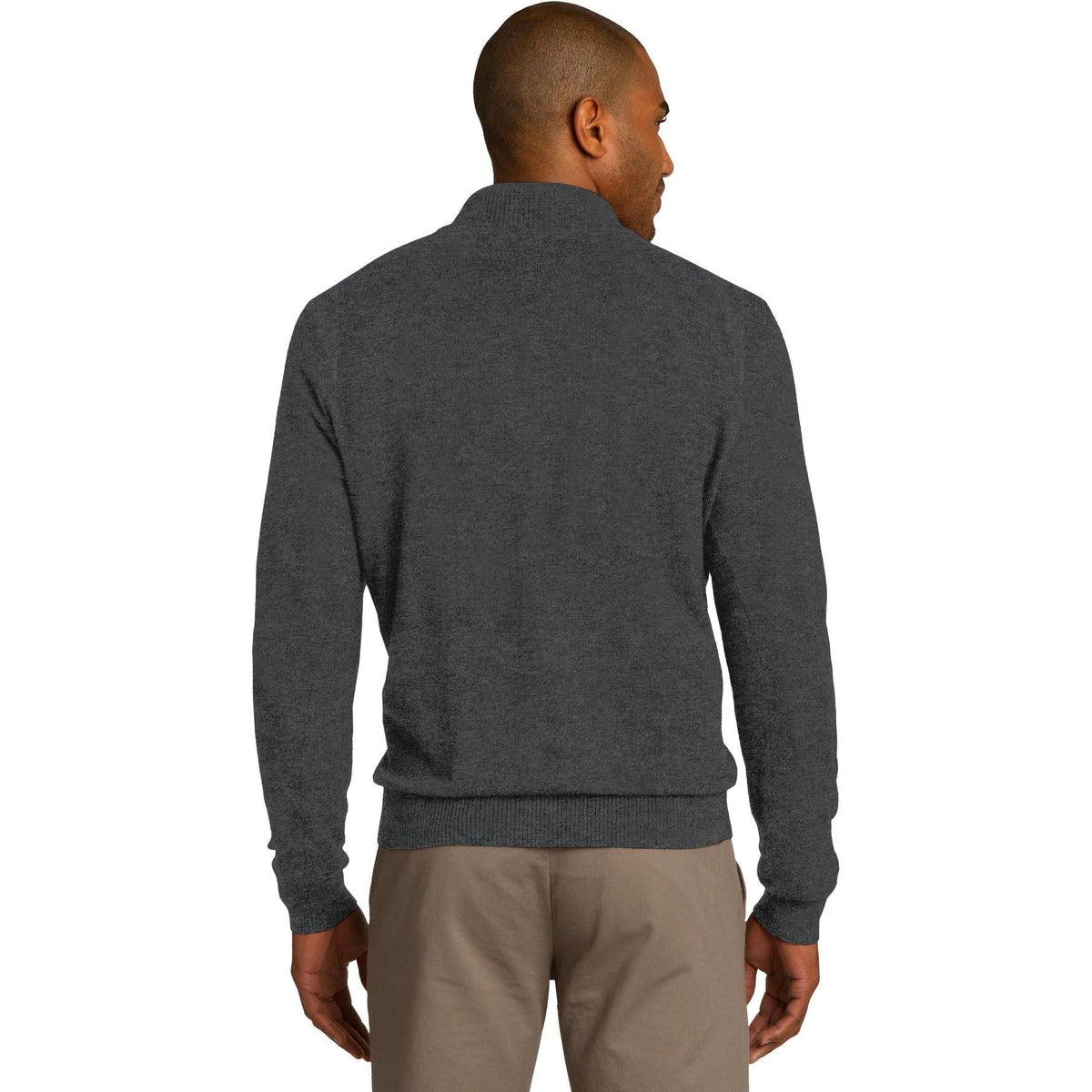 no-logo Port Authority 1/2-Zip Sweater-Sweaters-Port Authority-Thread Logic