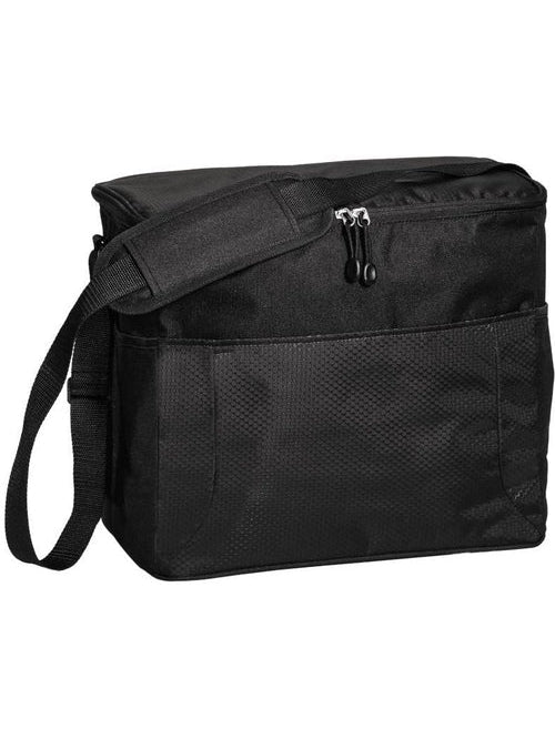 no-logo Port Authority 24-Can Cube Cooler-Regular-Port Authority-Black/Black-Thread Logic