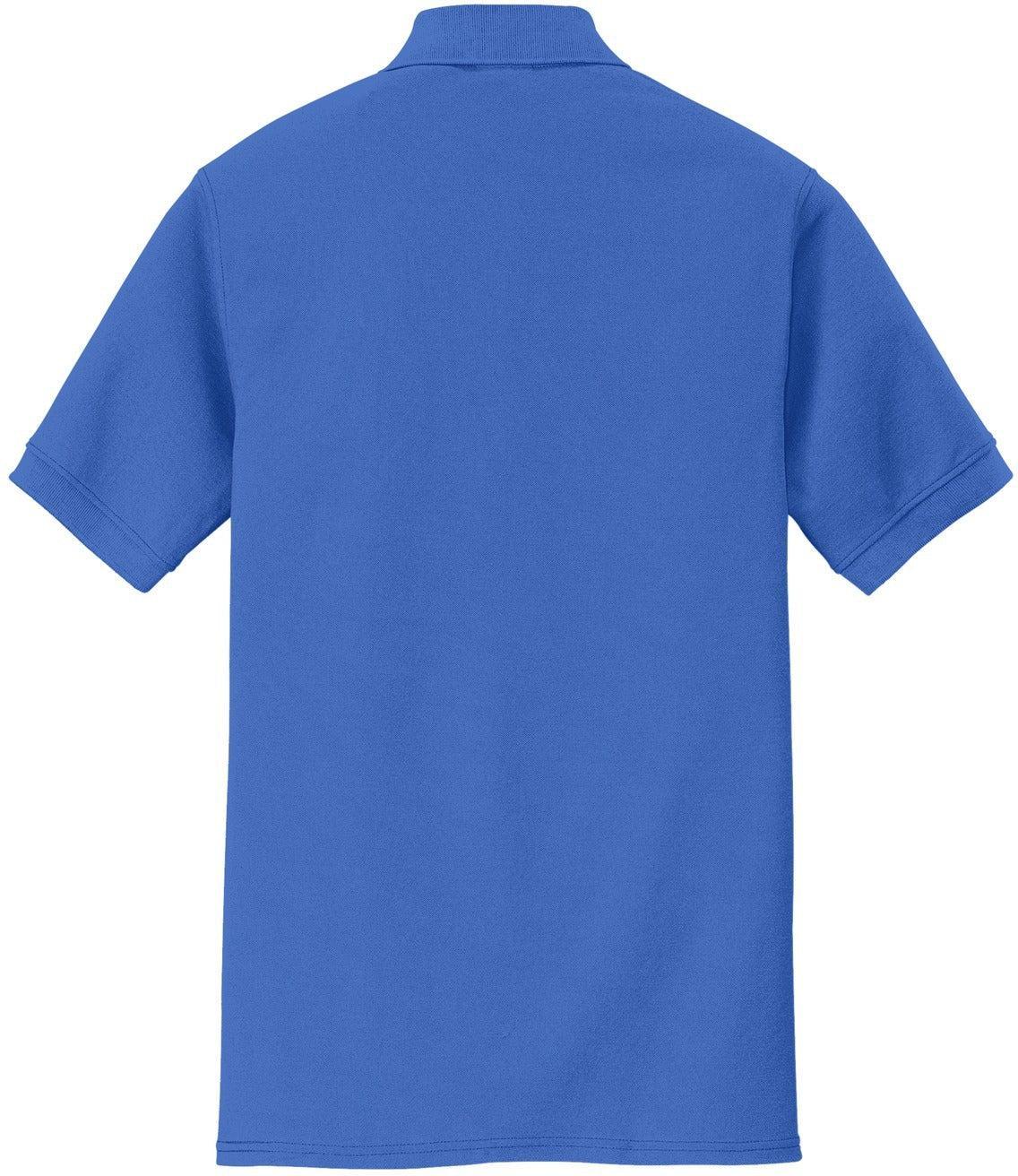 no-logo Port Authority 50/50 Pique Polo Shirt-Regular-Port Authority-Thread Logic