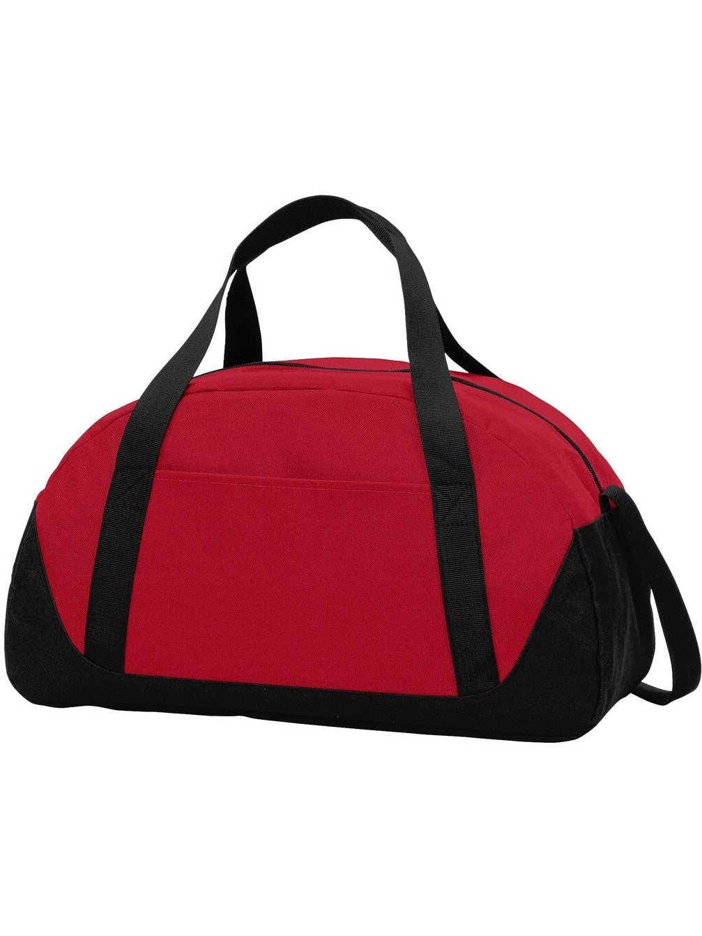 no-logo Port Authority Access Dome Duffel-Regular-Port Authority-True Red/Black-Thread Logic