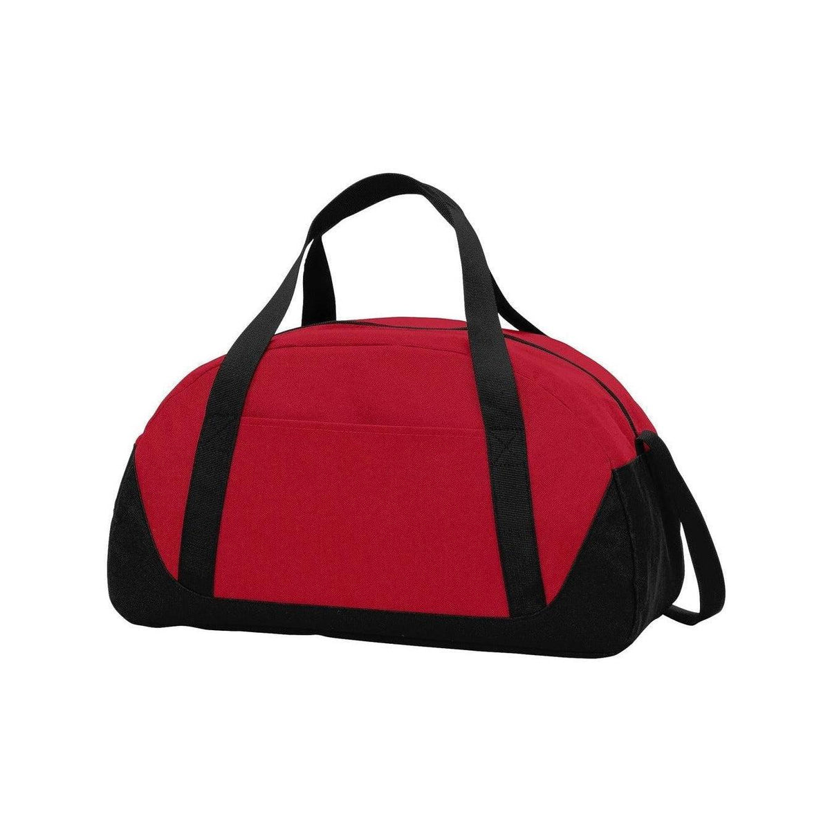 no-logo Port Authority Access Dome Duffel-Regular-Port Authority-True Red/Black-Thread Logic