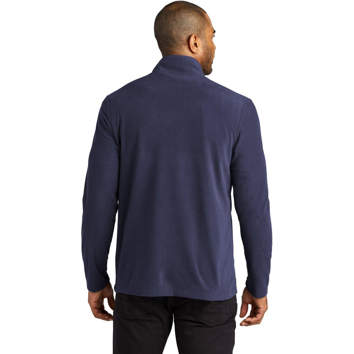 no-logo Port Authority Accord Microfleece Jacket-Regular-Port Authority-Thread Logic