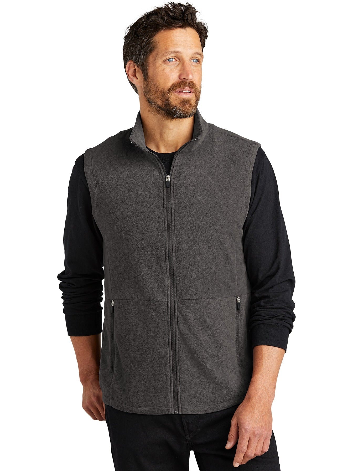 no-logo Port Authority Accord Microfleece Vest-Regular-Port Authority-Thread Logic