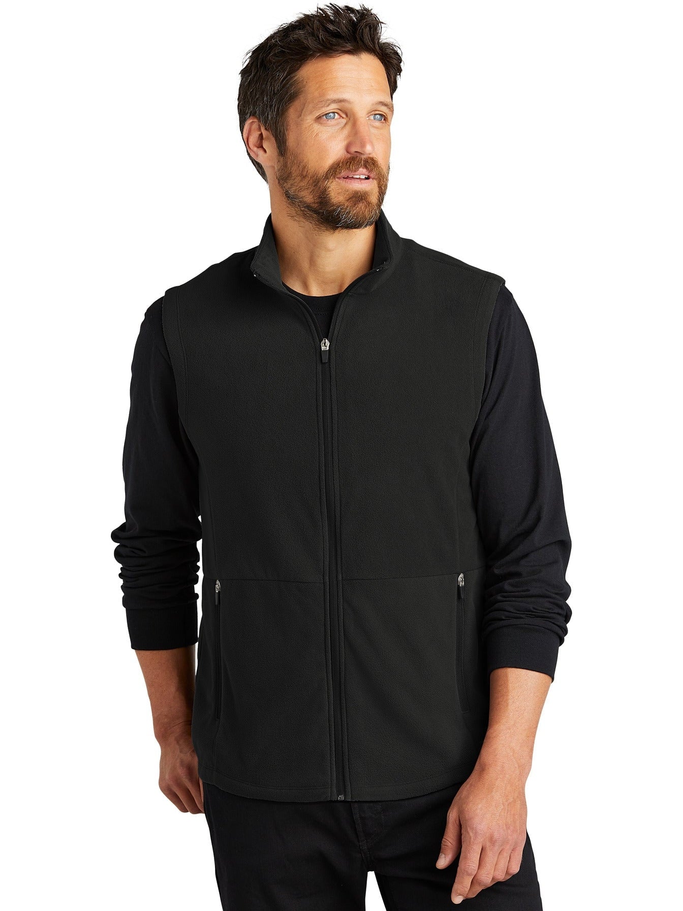 no-logo Port Authority Accord Microfleece Vest-Regular-Port Authority-Thread Logic