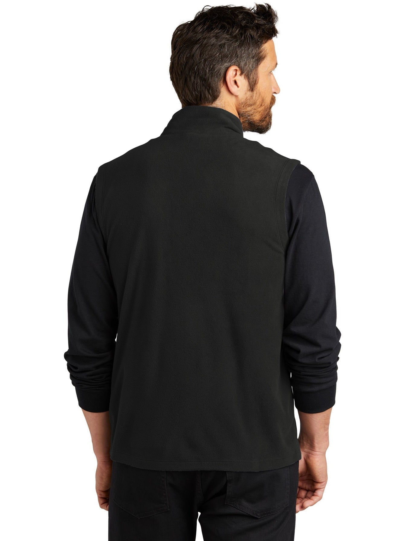 no-logo Port Authority Accord Microfleece Vest-Regular-Port Authority-Thread Logic