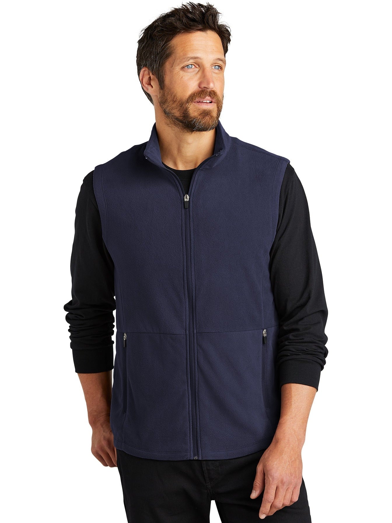 no-logo Port Authority Accord Microfleece Vest-Regular-Port Authority-Thread Logic