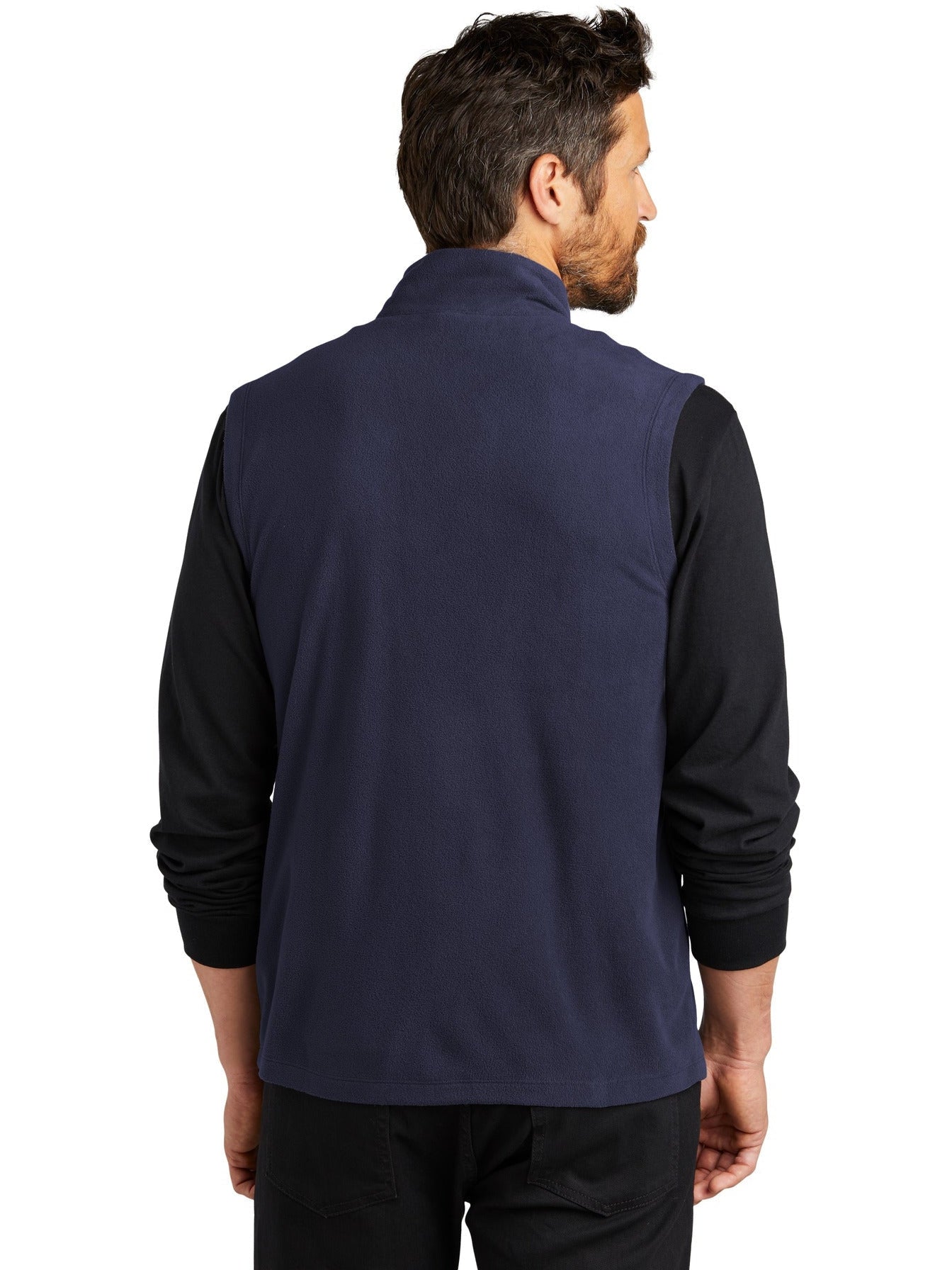 no-logo Port Authority Accord Microfleece Vest-Regular-Port Authority-Thread Logic