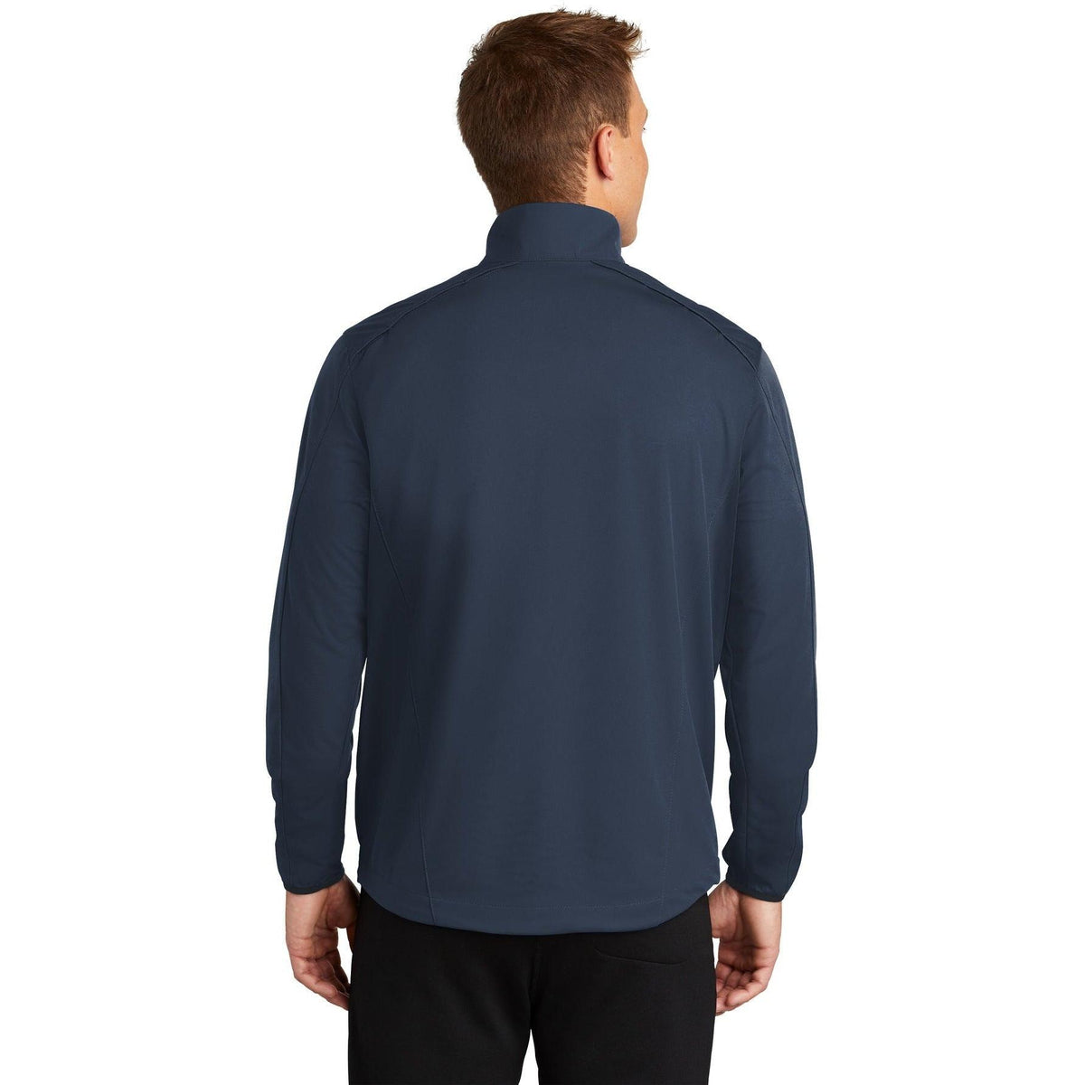 no-logo Port Authority Active 1/2 Zip Lightweight Soft Shell Jacket-Regular-Port Authority-Thread Logic