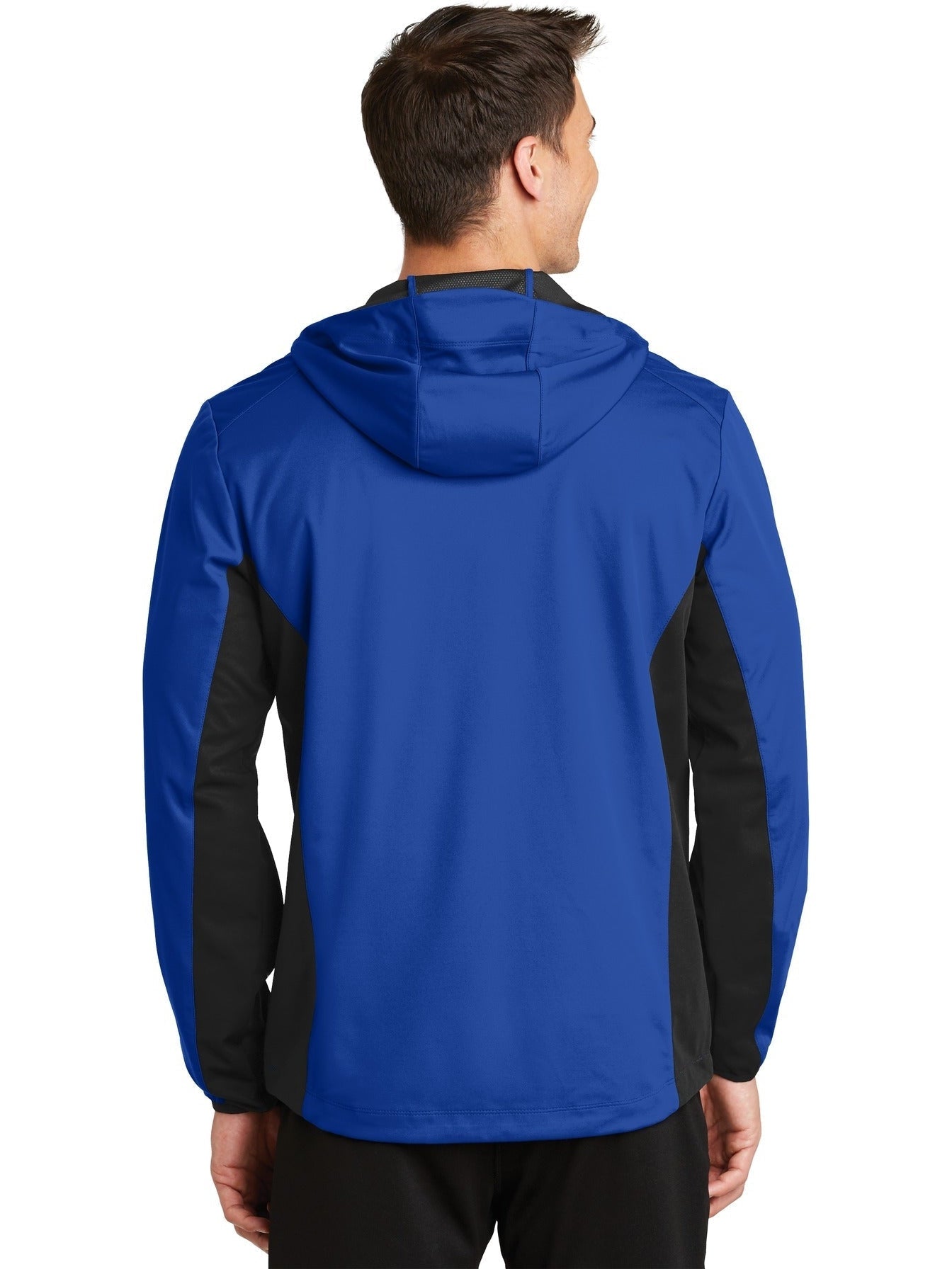 no-logo Port Authority Active Hooded Soft Shell Jacket-Regular-Port Authority-Thread Logic