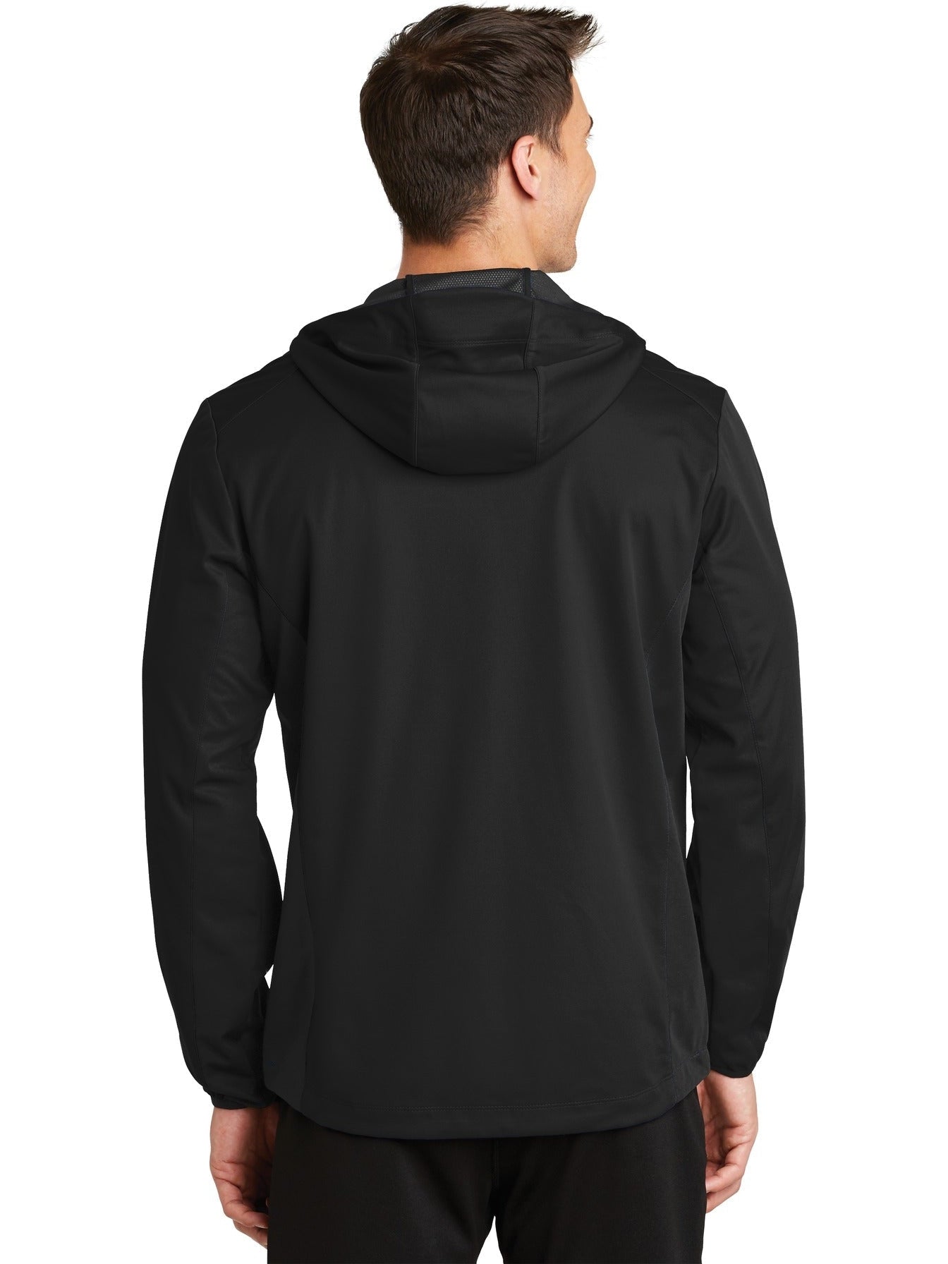 no-logo Port Authority Active Hooded Soft Shell Jacket-Regular-Port Authority-Thread Logic